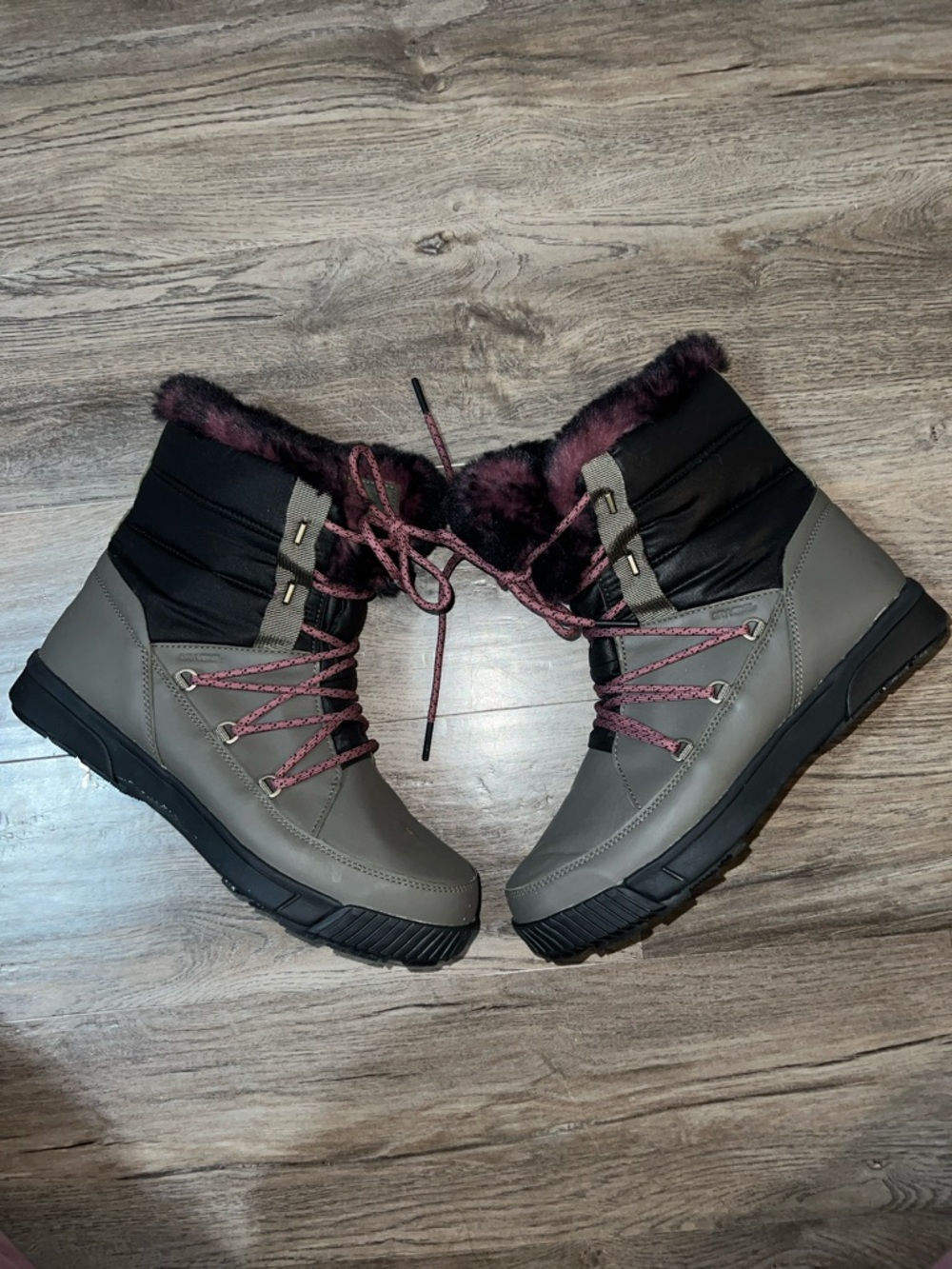 North face winter boots sz 10
